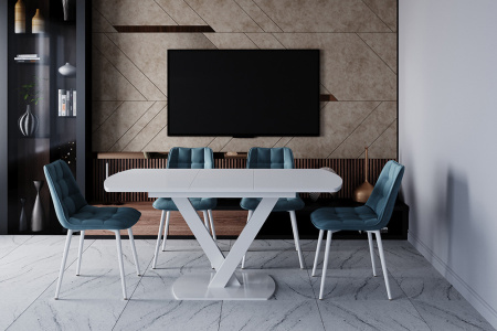 Стул B105 (B105 LIGHT BLUE VL60, W)